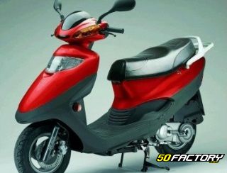 cc scooter Kymco Vivio